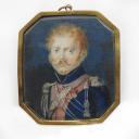 LIEUTENANT-COLONEL DES LANCIERS DE LA GARDE ROYALE, Restauration : portrait miniature. 17178