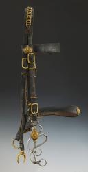 HORSE FIGHTER'S BRIDLE OF THE IMPERIAL GUARD, model 1855, Second Empire. 27088