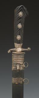 SILVER-MOUNTED HUNTING DAGGER, Former Monarchy, circa 1768-1769. 33165.