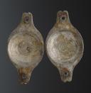 Photo 2 : Pair of cheekpieces for an officer's bit of the National Guard, Restoration period. 29235-2