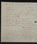 Photo 2 : AUTOGRAPH LETTER SIGNED BY JEAN ALLOYAU, embarked on the Duguesclin, squadron of the Scheldt, TO HIS BROTHER, January 14, 1812. 18855-10