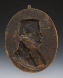 Photo 2 : NAPOLÉON Ier : médaillon en bronze patiné, Seconde moitié du XIXème siècle. 29246-51
