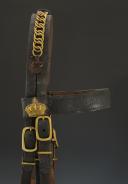 Photo 3 : HORSE FIGHTER'S BRIDLE OF THE IMPERIAL GUARD, model 1855, Second Empire. 27088