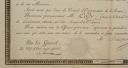 Photo 3 : Chouannerie. PROVISIONAL LIEUTENANT'S COMMISSION AWARDED TO FRANÇOIS ALEXANDRE CADY, SIGNED BY COUNT CHARLES D'AUTICHAMP, May 20, 1815. 18913-24