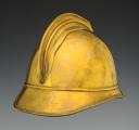 Photo 3 : CASQUE TROUPE DE SAPEURS-POMPIERS DE LA COMPAGNIE DU CHEMIN DE FER D'ORLÉANS, type 1895, Troisième République. 24541