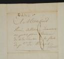 Photo 3 : AUTOGRAPH LETTER SIGNED BY JEAN ALLOYAU, embarked on the Duguesclin, squadron of the Scheldt, TO HIS BROTHER, January 14, 1812. 18855-10
