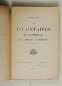 Photo 3 : POULET. (Henry). Les Volontaires de la Meurthe aux armées de la Révolution (levée de 1791).