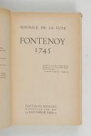 Photo 3 : M. de la Fuye – Fontenoy – Louis XV vu par l’auteur de Louis XVI –
