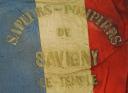 Photo 4 : DRAPEAU DES SAPEURS-POMPIERS DE LA COMMUNE DE SAVIGNY LE TEMPLE, Troisième République.