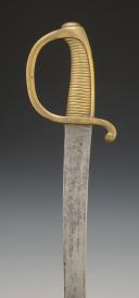 Photo 4 : INFANTRY TROOP SABER known as "briquet" An XI model, signed Versailles, Restoration. 29287