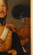 Photo 4 : CAPITAINE DU 3ème RÉGIMENT DE DRAGONS : Huile sur toile, Restauration. 32204