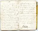 Photo 6 : CARNET DU SOLDAT D'ARTILLERIE DE MARINE HYACINTHE LEROUX, CALLIGRAPHIÉ ET ORNÉ DE NOMBREUX DESSINS D'EMBLÈMES MILITAIRES ET IMPÉRIAUX (1813-1814) et une lettre à sa tante MARIE CUVELIER, résidant à Dieppe, le 30 août 1814.
