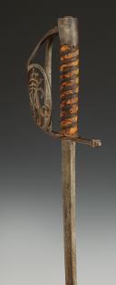 Photo 7 : SABER IN THE STYLE OF GENDARMERIE WEAPONS, attributed to Marquis J.M. de GODIN, END OF THE REIGN OF LOUIS XVI, around 1787-1789. 33012R