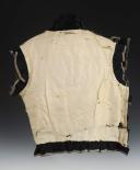 Photo 14 : BLACK MUSKETEER BODICE (2nd company) OF THE KING'S MILITARY HOUSEHOLD, model 1814, Restoration period. 29234