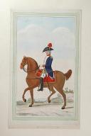 Photo 1 : Nicolas Hoffmann, officier d 'infanterie à cheval, 1793.