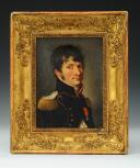Photo 1 : BOILLY Louis-Léopold : HUILE SUR TOILE PORTRAIT DU MAJOR DU GÉNIE ÉTIENNE-LOUIS MALUS, Premier Empire, vers 1810.