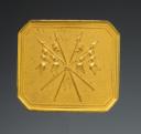 LINE LANCER OFFICER'S BELT PLATE, model of March 14, 1837, July Monarchy - Second Empire. 26950