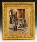 ORANGE MAURICE - DRAGON CONSULAT : Huile originale sur bois, XXème siècle. 33565