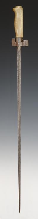 Photo 2 : BAYONET FOR LEBEL RIFLE, model 1886, transformed by removing the quillon, Third Republic. 27862