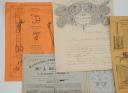Photo 2 : LOT DE CINQ DOCUMENTS SUR DES FOURNITURES POUR SAPEURS-POMPIERS, Troisième République. 27240-13