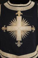 Photo 2 : BLACK MUSKETEER BODICE (2nd company) OF THE KING'S MILITARY HOUSEHOLD, model 1814, Restoration period. 29234