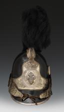 Photo 2 : CASQUE DE LA GARDE NATIONALE À CHEVAL, MODÈLE 1814, Restauration. 29490R