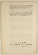 Photo 3 : ORDONNANCE DU ROY, portant règlement pour le payement des Troupes de Sa Majesté pendant l'hiver prochain. Du premier novembre 1745. 70 pages