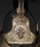 Photo 3 : CASQUE DE LA GARDE NATIONALE À CHEVAL, MODÈLE 1814, Restauration. 29490R