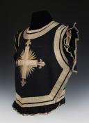 Photo 4 : BLACK MUSKETEER BODICE (2nd company) OF THE KING'S MILITARY HOUSEHOLD, model 1814, Restoration period. 29234