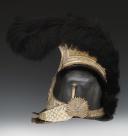 Photo 4 : CASQUE DE LA GARDE NATIONALE À CHEVAL, MODÈLE 1814, Restauration. 29490R