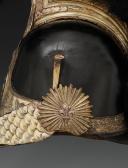 Photo 5 : CASQUE DE LA GARDE NATIONALE À CHEVAL, MODÈLE 1814, Restauration. 29490R