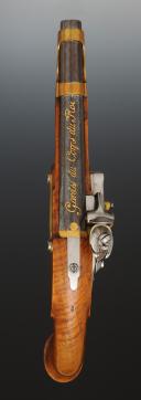 Photo 5 : PISTOLET DES GARDES DU CORPS DE LA MAISON MILITAIRE DU ROI, premier modèle, 1814-1816, Première Restauration. 30013