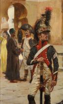 Photo 5 : ORANGE MAURICE - DRAGON CONSULAT : Huile originale sur bois, XXème siècle. 33565