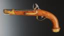 Photo 6 : PISTOLET DES GARDES DU CORPS DE LA MAISON MILITAIRE DU ROI, premier modèle, 1814-1816, Première Restauration. 30013