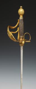 Photo 7 : GREAT SWORD OF THE GENDARMES OF THE KING'S MILITARY HOUSEHOLD, model 1762, Former Monarchy (1762-1787). 30084.