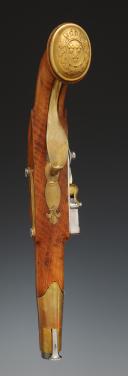 Photo 7 : PISTOLET DES GARDES DU CORPS DE LA MAISON MILITAIRE DU ROI, premier modèle, 1814-1816, Première Restauration. 30013