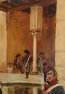 Photo 7 : ORANGE MAURICE - DRAGON CONSULAT : Huile originale sur bois, XXème siècle. 33565