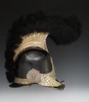 Photo 8 : CASQUE DE LA GARDE NATIONALE À CHEVAL, MODÈLE 1814, Restauration. 29490R