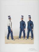 Photo 1 : 1830. Garde Royale. Infanterie (2e Régiment). Caporal de Grenadiers, Fusiliers.