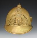 CASQUE TROUPE DE SAPEURS-POMPIERS « F.T.J. », type 1895, Troisième République. 24533