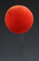 POMPOM FOR LIGHT CAVALRY SHAKO OF THE OUT-OF-LINE SQUADRON, model 1874, Third Republic (1874-1881). 30685-9