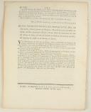 Photo 2 : ORDONNANCE DU ROI, concernant les Dragons : Et portant création de six Régimens de Chasseurs à Cheval. Du 29 janvier 1779. 8 pages