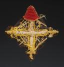 Photo 2 : AILBACK ORNAMENT FOR A FIRST COMPANY MUSKETEER UNIFORM; 1814, Restoration period. 29246-4