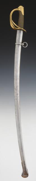 Photo 2 : LIGHT CAVALRY TROOP SABER, model 1822, Third Republic. 29505