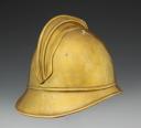 Photo 3 : CASQUE TROUPE DE SAPEURS-POMPIERS « F.T.J. », type 1895, Troisième République. 24533