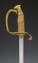 Photo 3 : SABRE D'OFFICIER DE LA MARINE DE LA RÉPUBLIQUE DOMINICAINE, Milieu XXème siècle. 32680