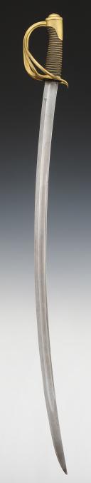 Photo 4 : LIGHT CAVALRY TROOP SABER, model 1822, Third Republic. 29505
