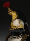 Photo 4 : ENSEMBLE CASQUE ET CUIRASSE DE CUIRASSIERS DE LA GARDE IMPÉRIALE, modèle 1854, Second Empire. 33445