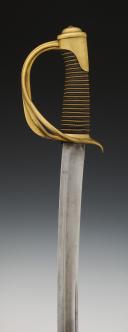 Photo 5 : LIGHT CAVALRY TROOP SABER, model 1822, Third Republic. 29505