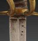 Photo 5 : SABRE DE CUIRASSIERS, modèle an XI, provenant du champ de bataille de Waterloo, Premier Empire. 33947